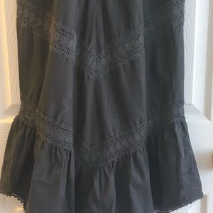 Ralph Lauren spaghetti strap black casual dress.
